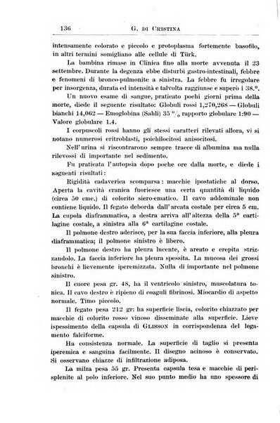 La pediatria periodico mensile indirizzato al progresso degli studi sulle malattie dei bambini