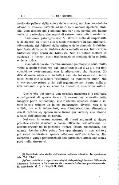 La pediatria periodico mensile indirizzato al progresso degli studi sulle malattie dei bambini