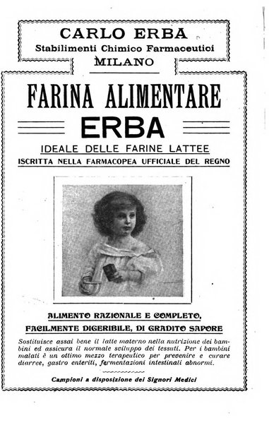 La pediatria periodico mensile indirizzato al progresso degli studi sulle malattie dei bambini