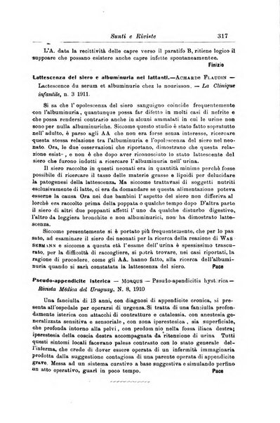 La pediatria periodico mensile indirizzato al progresso degli studi sulle malattie dei bambini