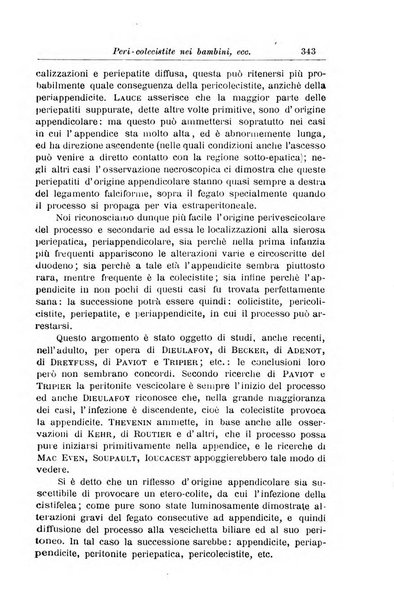 La pediatria periodico mensile indirizzato al progresso degli studi sulle malattie dei bambini