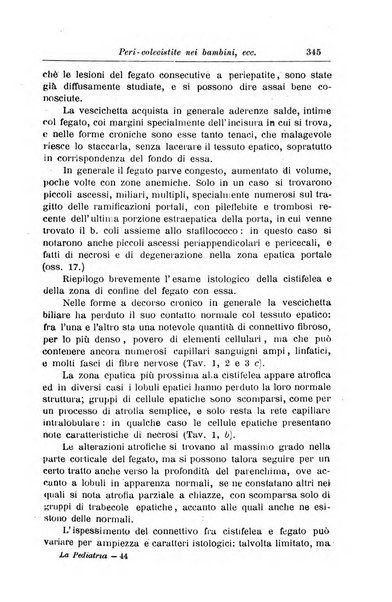 La pediatria periodico mensile indirizzato al progresso degli studi sulle malattie dei bambini