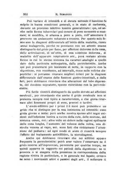 La pediatria periodico mensile indirizzato al progresso degli studi sulle malattie dei bambini