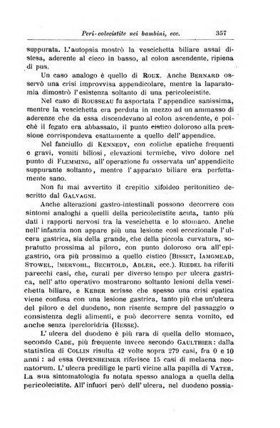 La pediatria periodico mensile indirizzato al progresso degli studi sulle malattie dei bambini