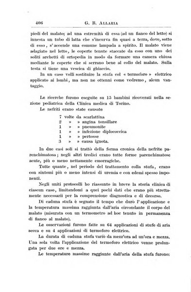 La pediatria periodico mensile indirizzato al progresso degli studi sulle malattie dei bambini