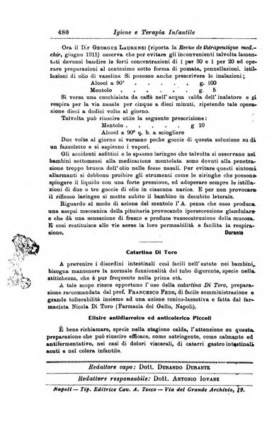 La pediatria periodico mensile indirizzato al progresso degli studi sulle malattie dei bambini