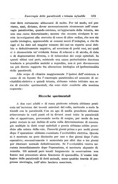 La pediatria periodico mensile indirizzato al progresso degli studi sulle malattie dei bambini