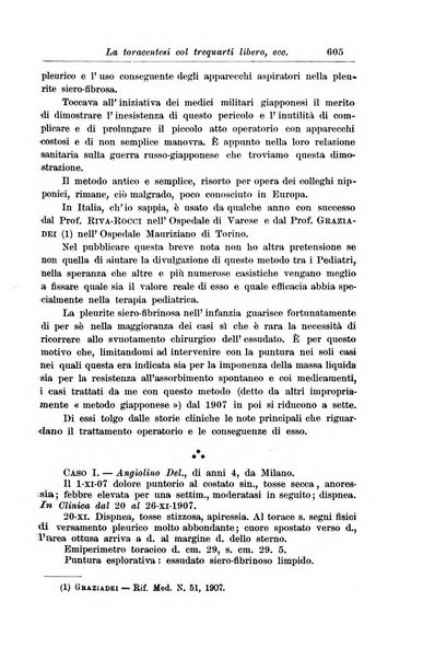 La pediatria periodico mensile indirizzato al progresso degli studi sulle malattie dei bambini