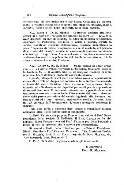 La pediatria periodico mensile indirizzato al progresso degli studi sulle malattie dei bambini