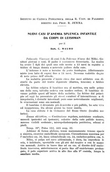 La pediatria periodico mensile indirizzato al progresso degli studi sulle malattie dei bambini