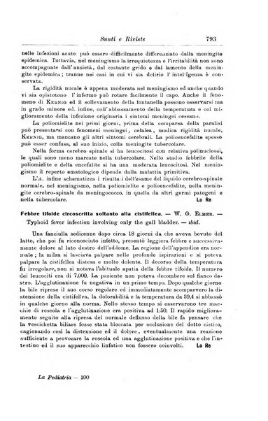 La pediatria periodico mensile indirizzato al progresso degli studi sulle malattie dei bambini