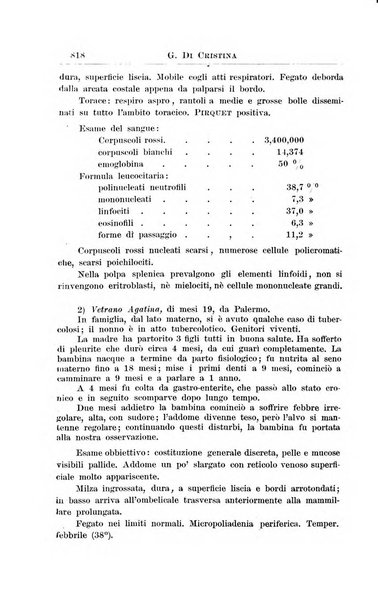 La pediatria periodico mensile indirizzato al progresso degli studi sulle malattie dei bambini