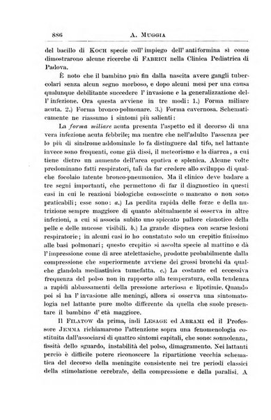 La pediatria periodico mensile indirizzato al progresso degli studi sulle malattie dei bambini