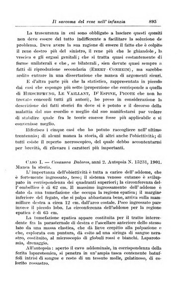 La pediatria periodico mensile indirizzato al progresso degli studi sulle malattie dei bambini