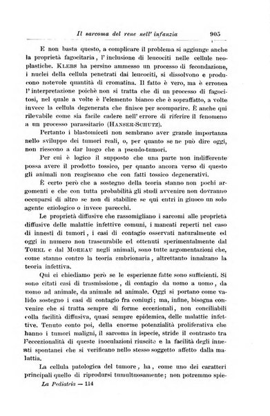 La pediatria periodico mensile indirizzato al progresso degli studi sulle malattie dei bambini