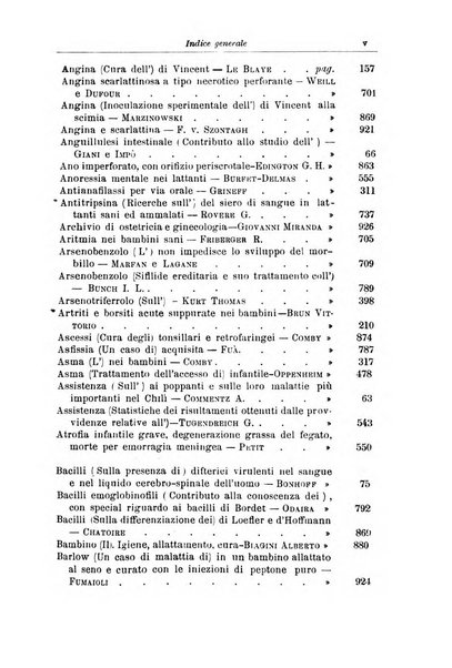 La pediatria periodico mensile indirizzato al progresso degli studi sulle malattie dei bambini