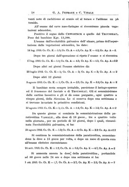 La pediatria periodico mensile indirizzato al progresso degli studi sulle malattie dei bambini