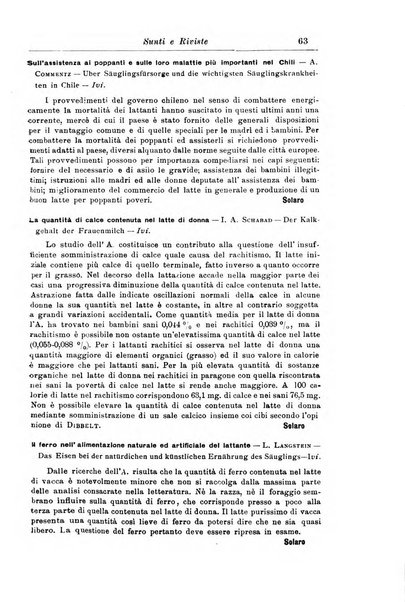 La pediatria periodico mensile indirizzato al progresso degli studi sulle malattie dei bambini