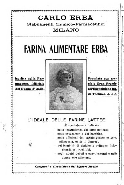 La pediatria periodico mensile indirizzato al progresso degli studi sulle malattie dei bambini