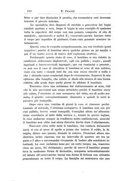 La pediatria periodico mensile indirizzato al progresso degli studi sulle malattie dei bambini