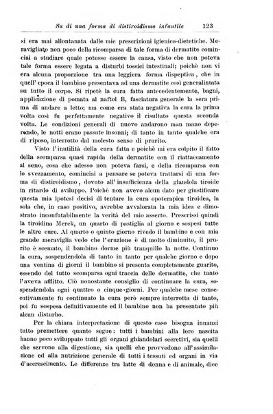 La pediatria periodico mensile indirizzato al progresso degli studi sulle malattie dei bambini