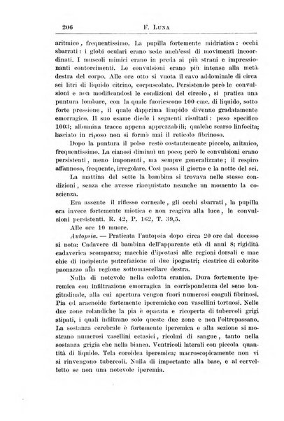 La pediatria periodico mensile indirizzato al progresso degli studi sulle malattie dei bambini