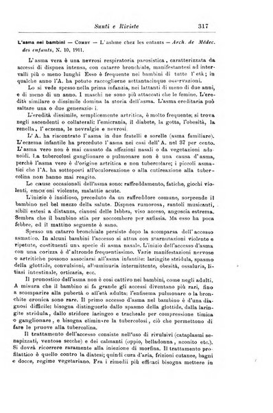 La pediatria periodico mensile indirizzato al progresso degli studi sulle malattie dei bambini