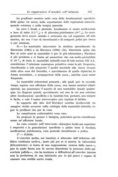 La pediatria periodico mensile indirizzato al progresso degli studi sulle malattie dei bambini