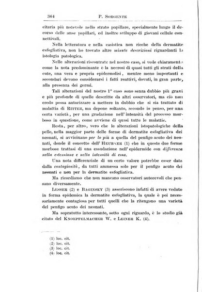 La pediatria periodico mensile indirizzato al progresso degli studi sulle malattie dei bambini