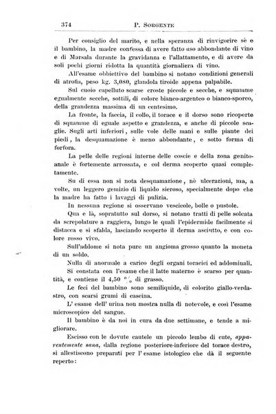 La pediatria periodico mensile indirizzato al progresso degli studi sulle malattie dei bambini