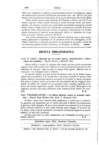 La pediatria periodico mensile indirizzato al progresso degli studi sulle malattie dei bambini