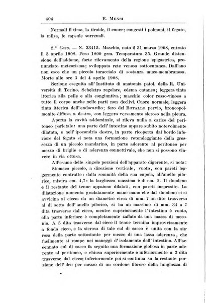 La pediatria periodico mensile indirizzato al progresso degli studi sulle malattie dei bambini