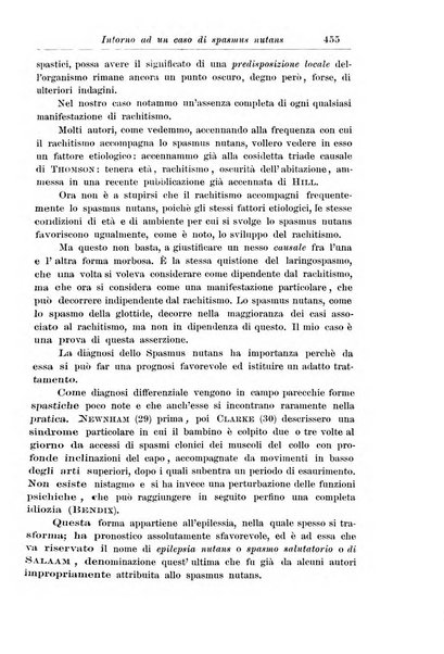 La pediatria periodico mensile indirizzato al progresso degli studi sulle malattie dei bambini