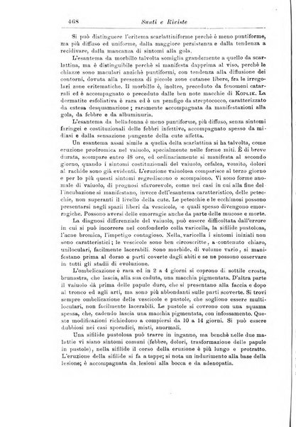 La pediatria periodico mensile indirizzato al progresso degli studi sulle malattie dei bambini