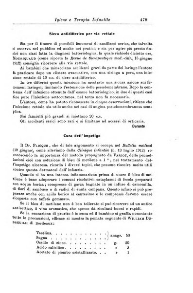 La pediatria periodico mensile indirizzato al progresso degli studi sulle malattie dei bambini