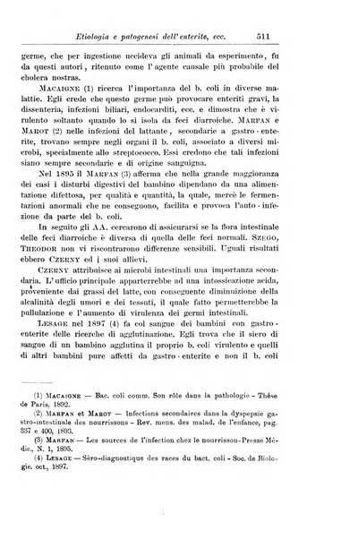 La pediatria periodico mensile indirizzato al progresso degli studi sulle malattie dei bambini