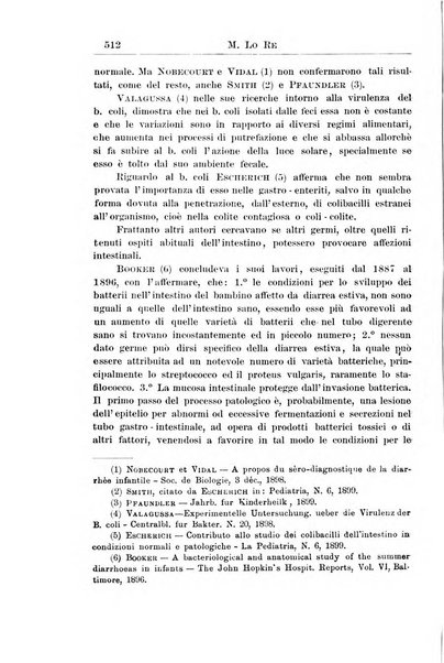 La pediatria periodico mensile indirizzato al progresso degli studi sulle malattie dei bambini