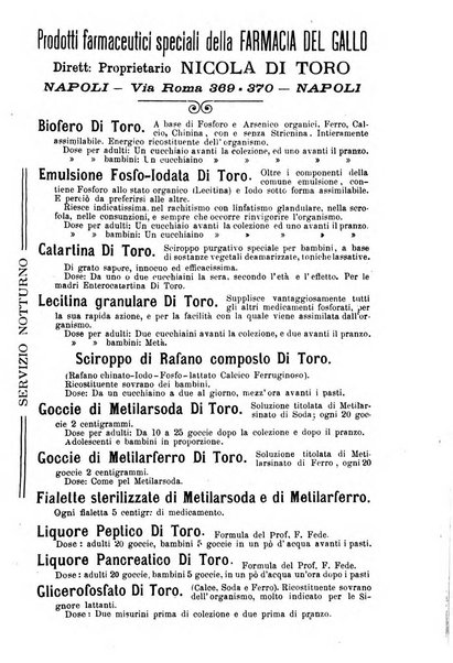 La pediatria periodico mensile indirizzato al progresso degli studi sulle malattie dei bambini