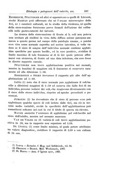 La pediatria periodico mensile indirizzato al progresso degli studi sulle malattie dei bambini