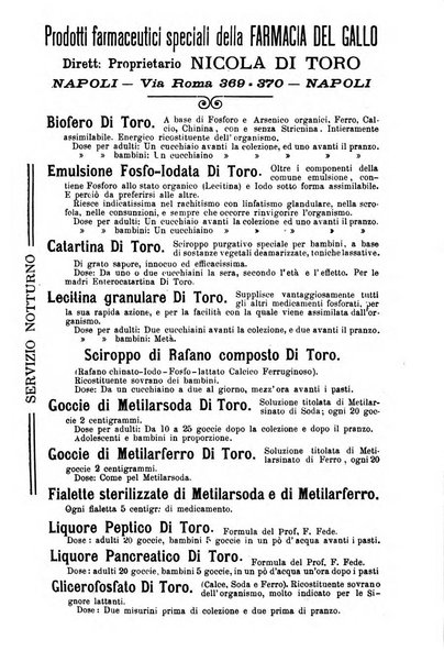 La pediatria periodico mensile indirizzato al progresso degli studi sulle malattie dei bambini