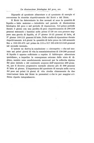 La pediatria periodico mensile indirizzato al progresso degli studi sulle malattie dei bambini