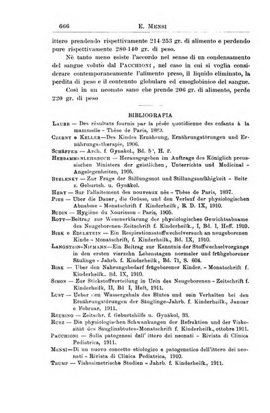 La pediatria periodico mensile indirizzato al progresso degli studi sulle malattie dei bambini