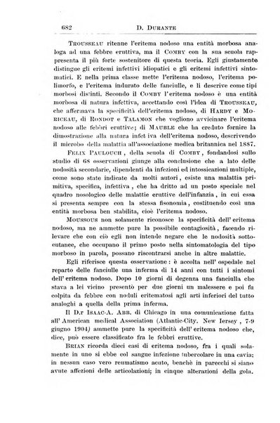 La pediatria periodico mensile indirizzato al progresso degli studi sulle malattie dei bambini