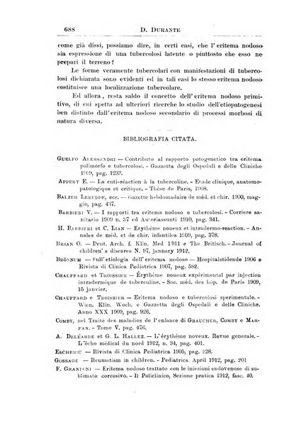 La pediatria periodico mensile indirizzato al progresso degli studi sulle malattie dei bambini