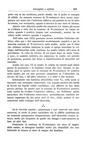 La pediatria periodico mensile indirizzato al progresso degli studi sulle malattie dei bambini