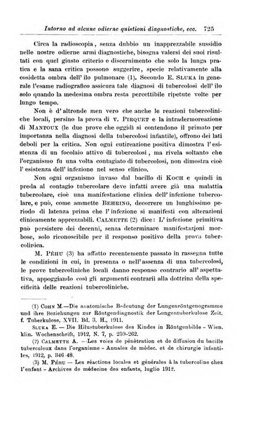 La pediatria periodico mensile indirizzato al progresso degli studi sulle malattie dei bambini