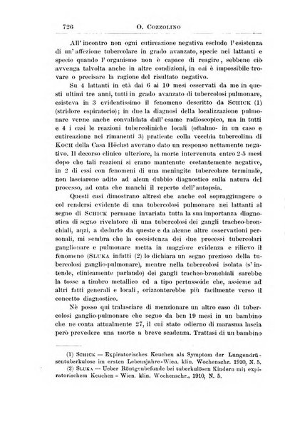 La pediatria periodico mensile indirizzato al progresso degli studi sulle malattie dei bambini