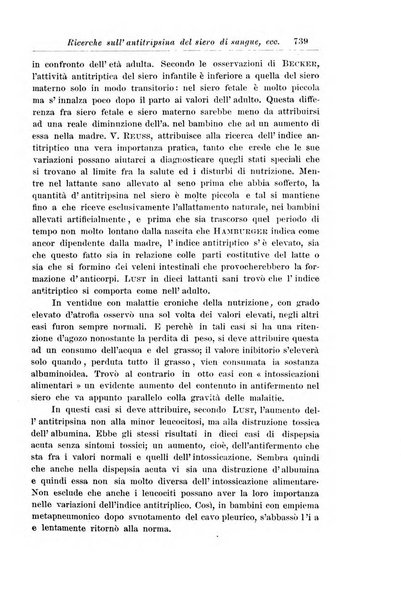 La pediatria periodico mensile indirizzato al progresso degli studi sulle malattie dei bambini