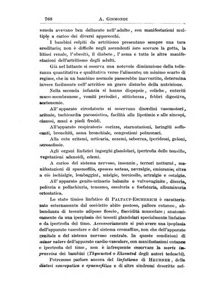 La pediatria periodico mensile indirizzato al progresso degli studi sulle malattie dei bambini