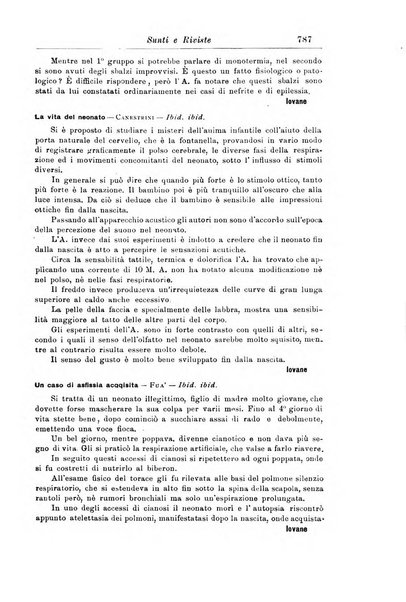 La pediatria periodico mensile indirizzato al progresso degli studi sulle malattie dei bambini